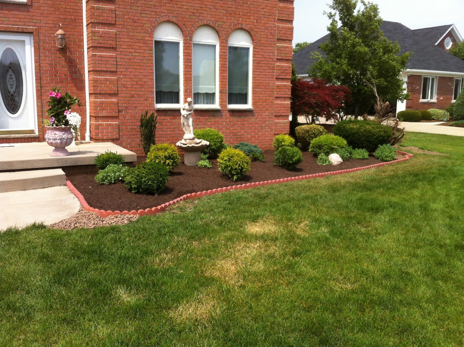 25+ modern brick landscape edging pictures - landscape ideas
