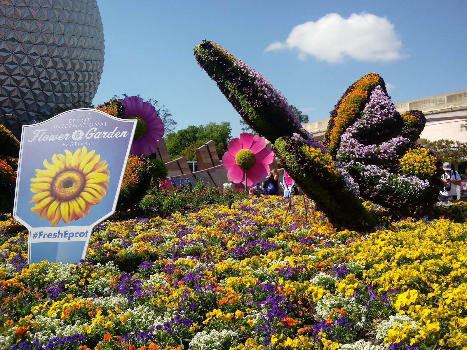 electrofries : epcot flower and garden festival 2019