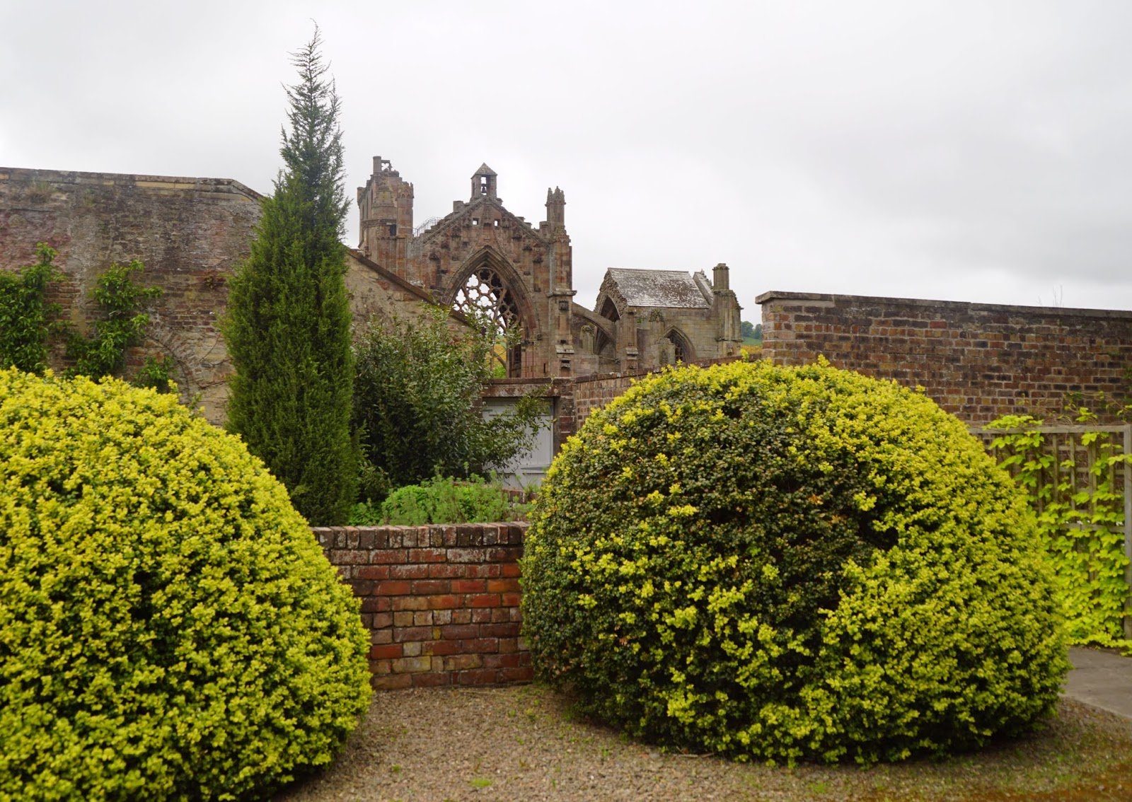 a visit to priorwood and harmony garden in melrose