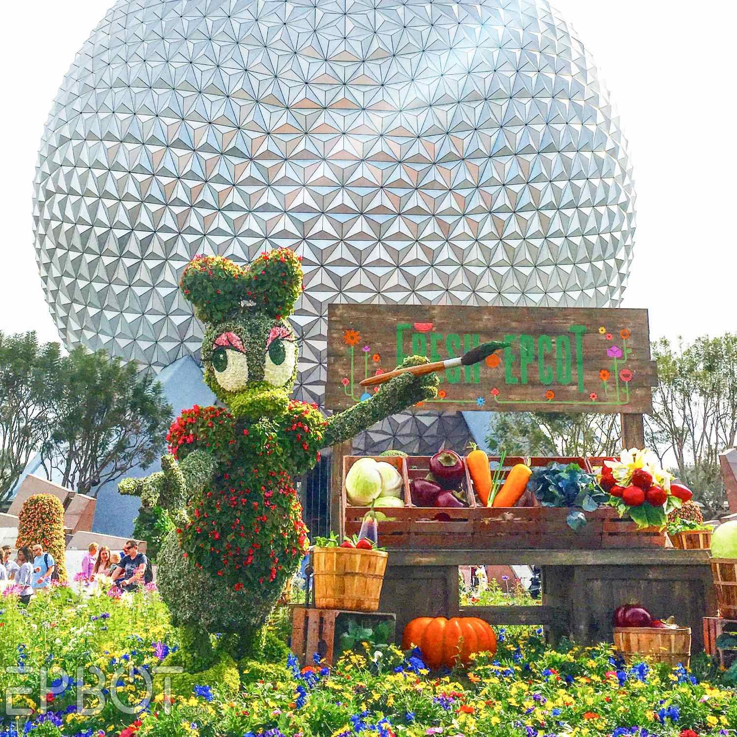 epbot: epcot's egg hunt & flower and garden festival, 2016