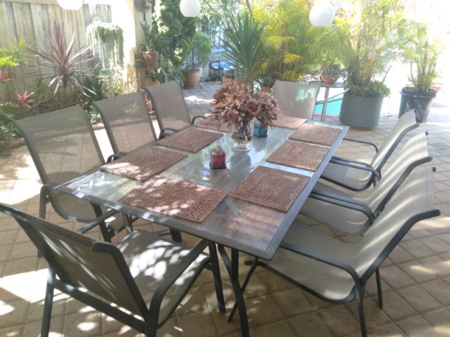 outdoor patio setting | outdoor dining furniture | gumtree australia