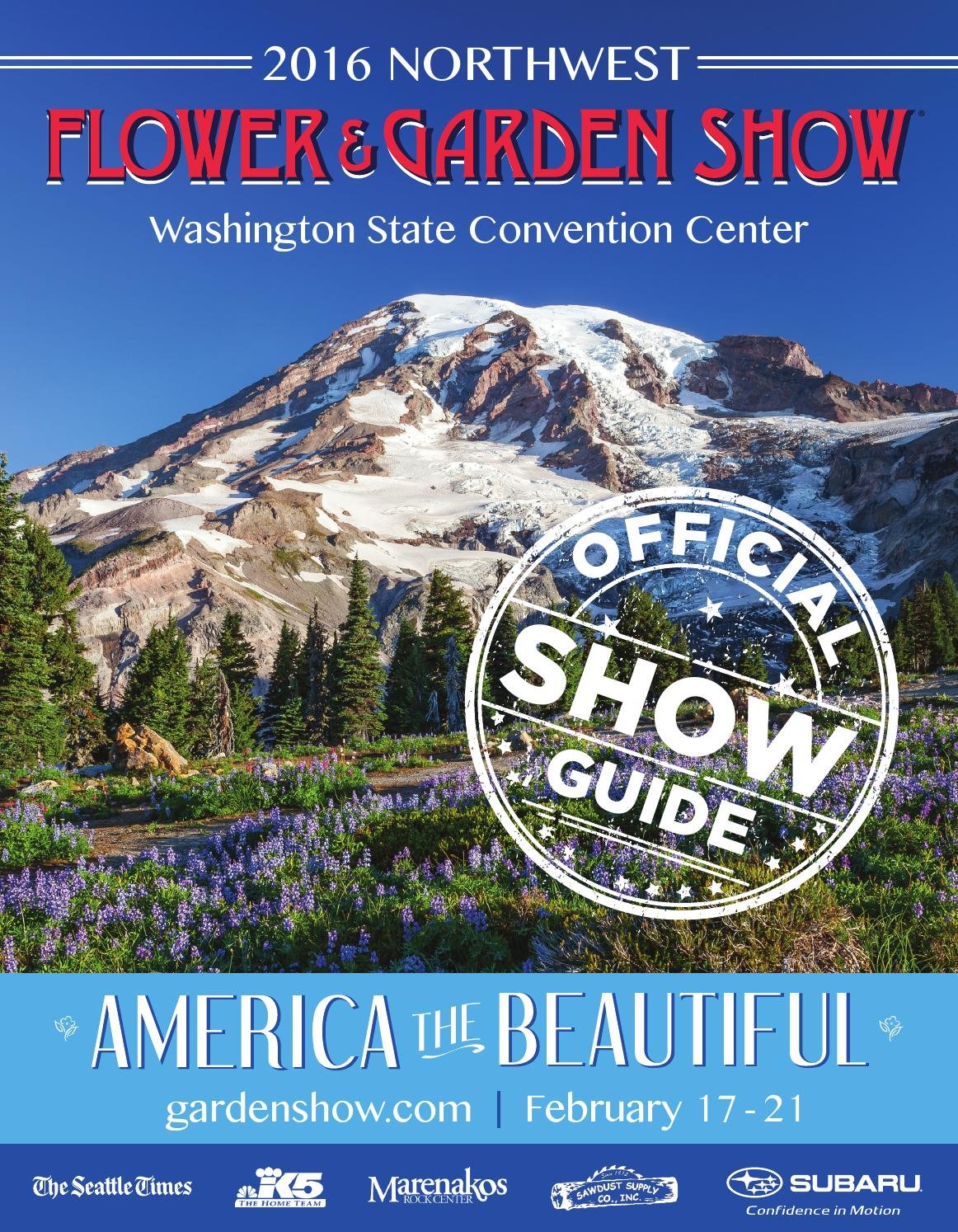 2016 northwest flower & garden show - official show guide by o