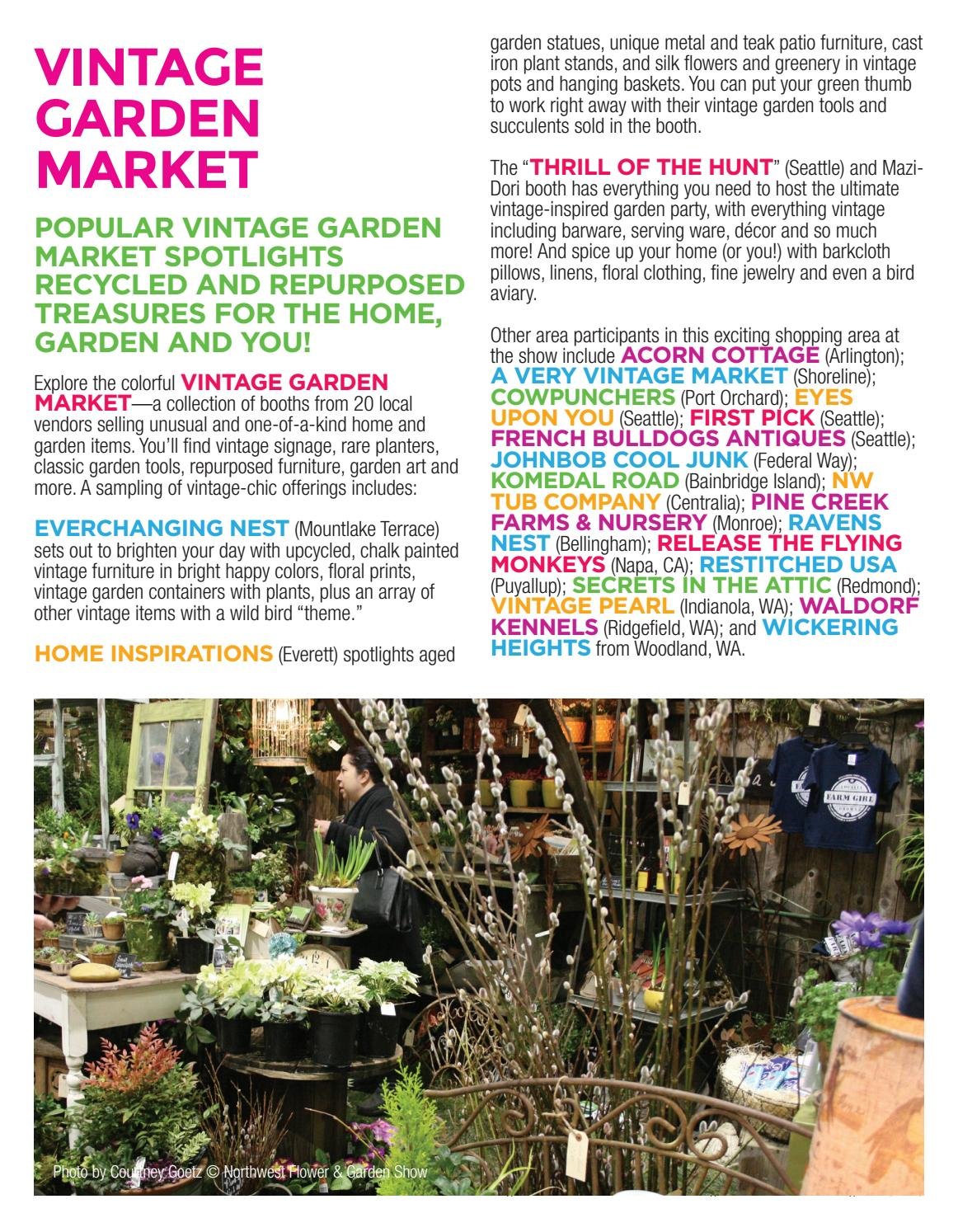 2017 northwest flower & garden show - official show guide by o