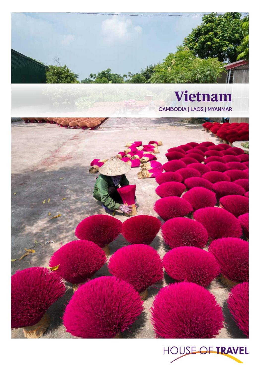 vietnam, cambodia, laos & myanmar brochure 2019 by house of travel