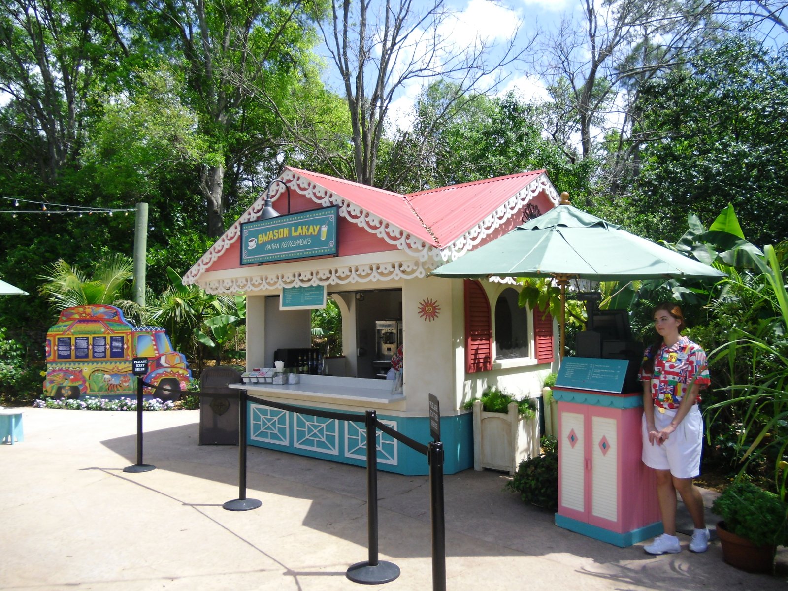bwason lakay haiti refreshments at the epcot international flower