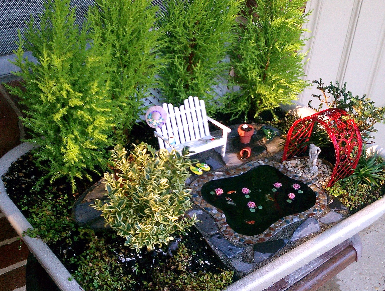 an inside peek at the miniature plants in the award-winning gardens