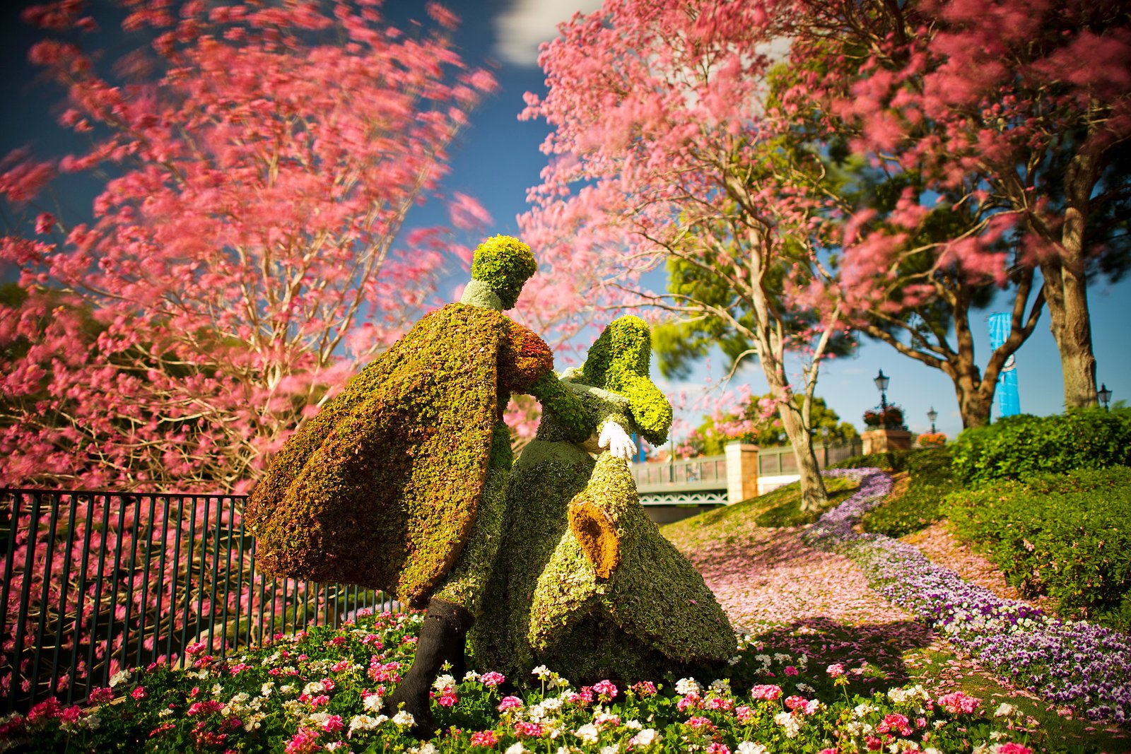 thriving ecosystems”, topiaries from frozen and much more at epcot