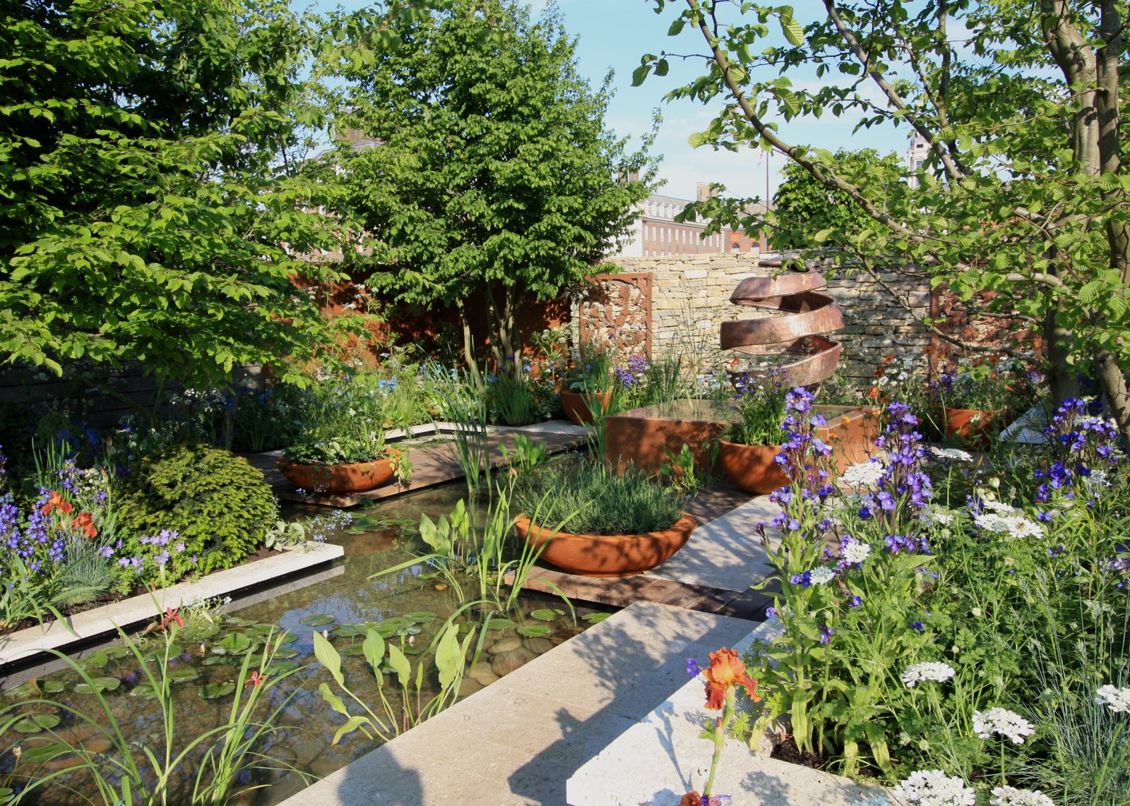 chelsea flower show 2018: the silent pool gin garden – the