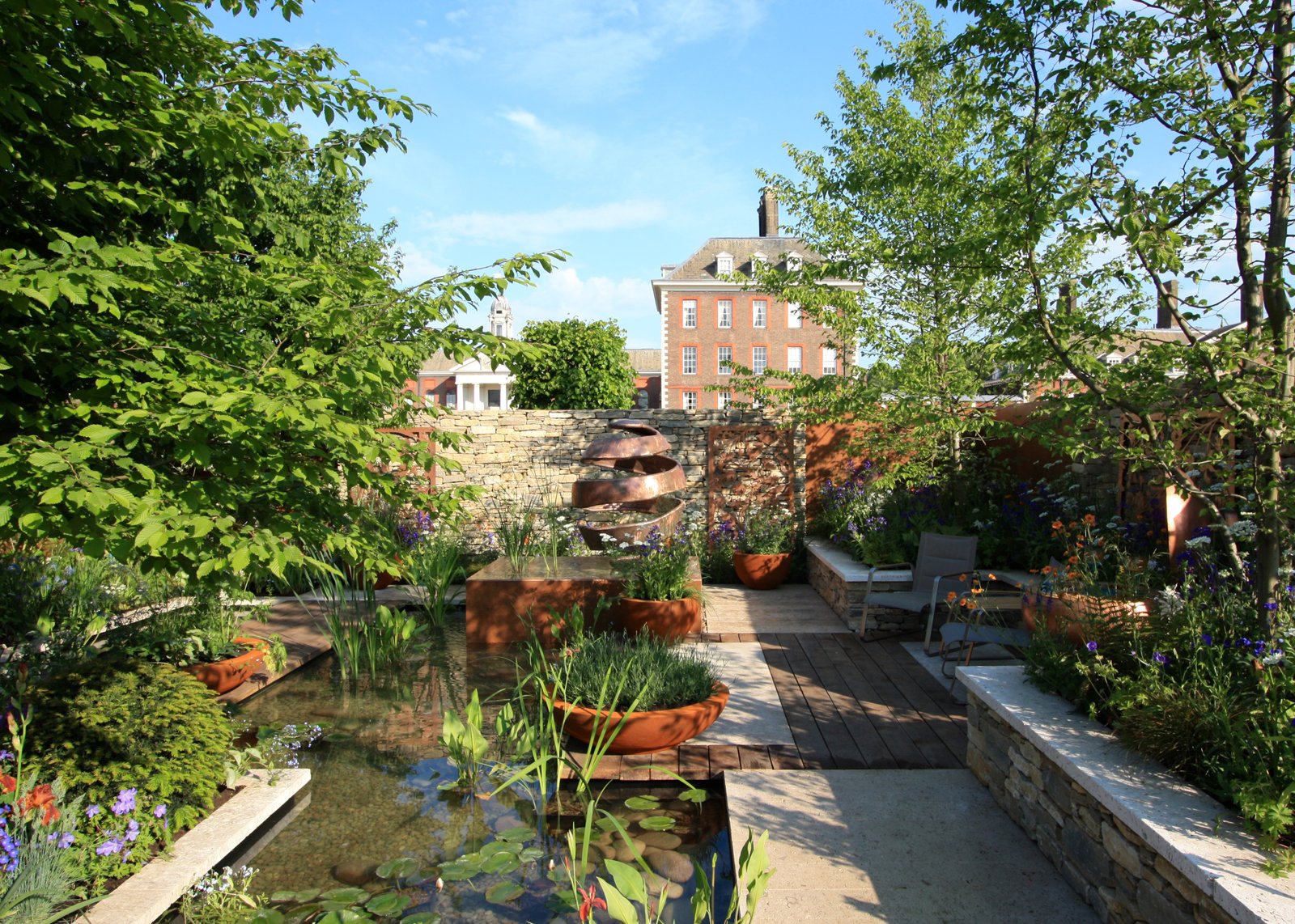 chelsea flower show 2018: the silent pool gin garden – the