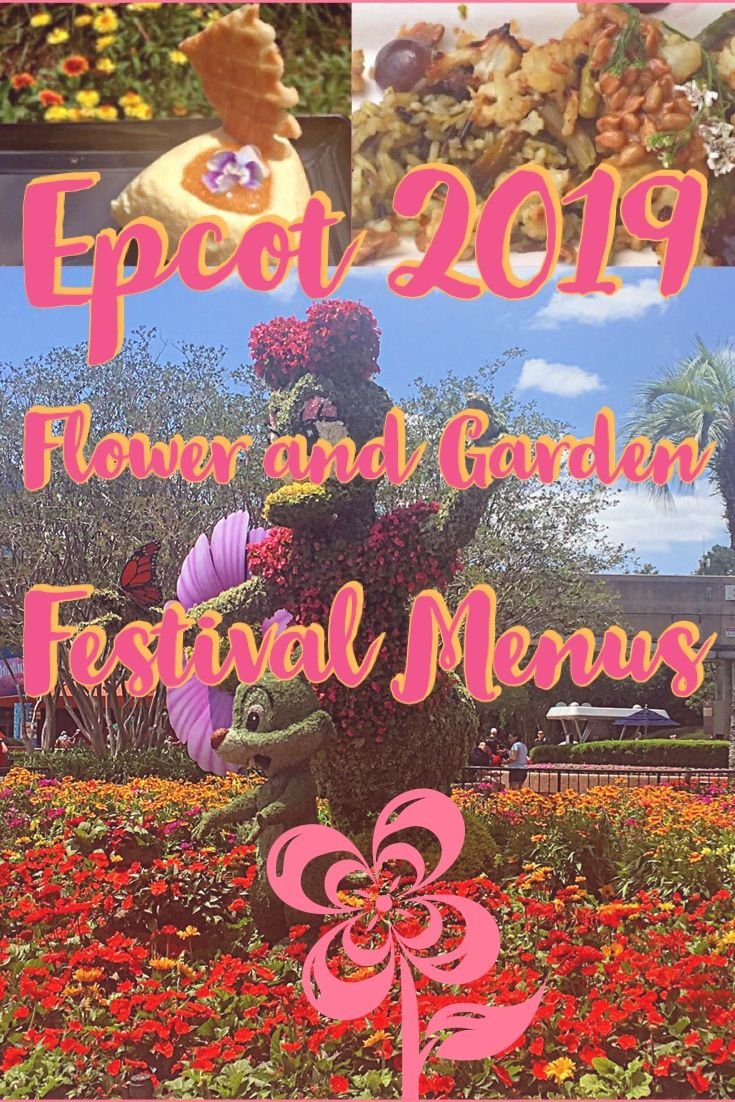 epcot flower and garden festival menus 2019 - theme park