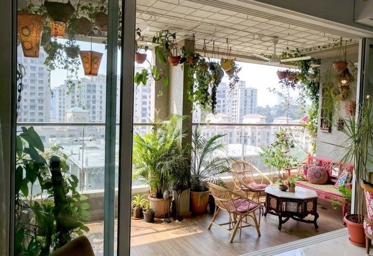 a balcony garden in mumbai - terrace reveal | home garden design