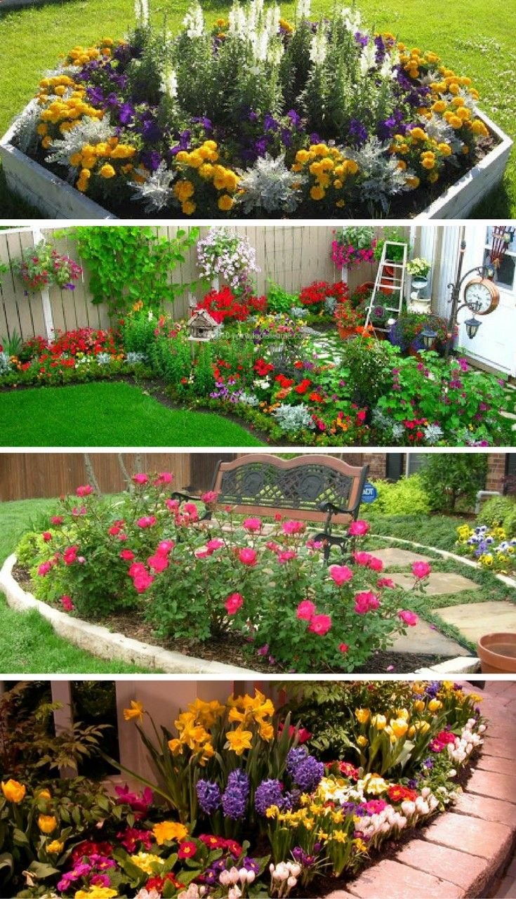 16 small flower gardens that will beautify your outdoor space
