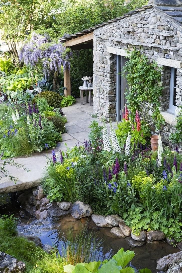 yorkshire garden designed by former askham bryan college student