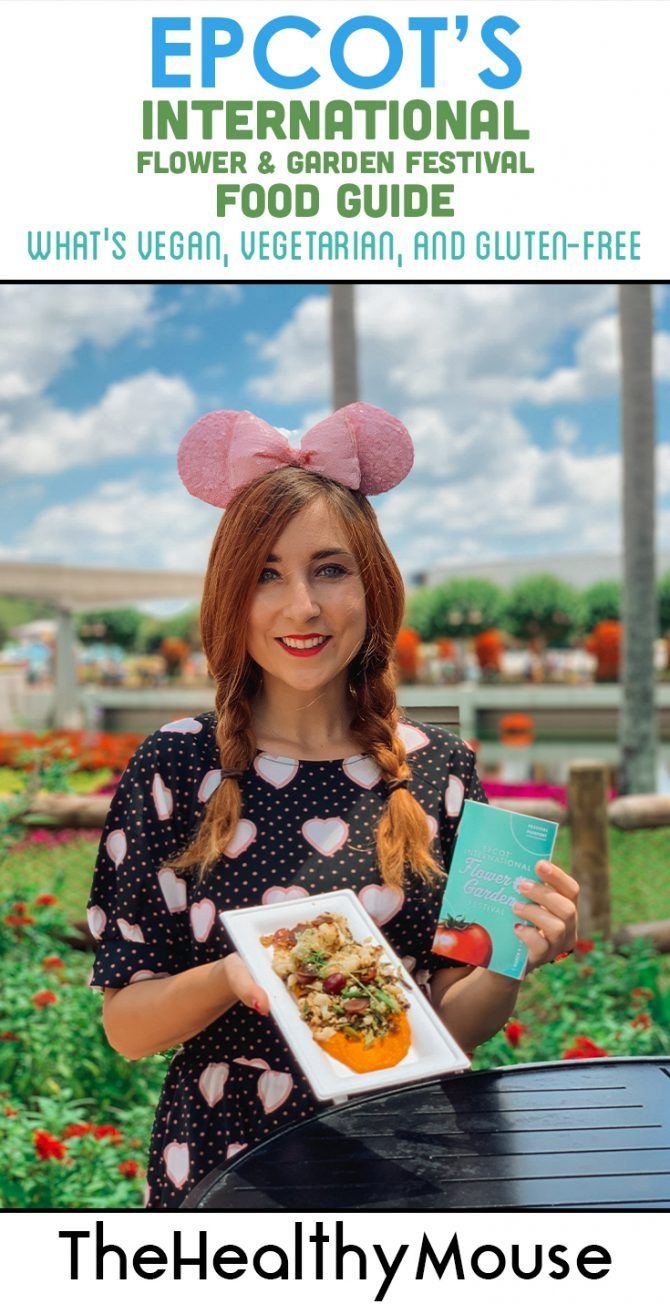 epcot's flower and garden festival food guide: vegan, vegetarian, +