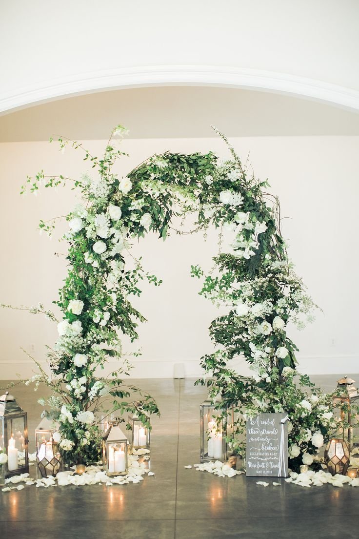 25 inspirational wedding ceremony arbor & arch ideas | wedding