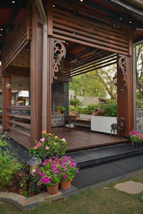 chattarpur farmhouse new delhi de monica khanna designs | house designs