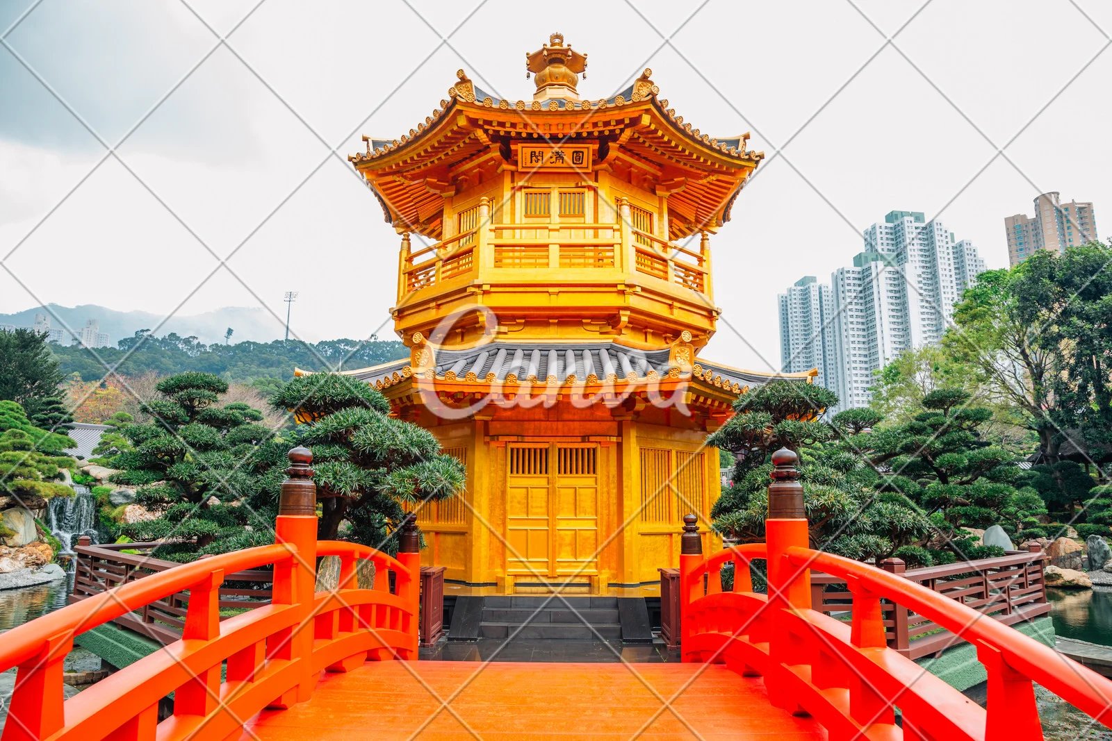 oriental pavilion in nan lian garden, hong kong - photos by