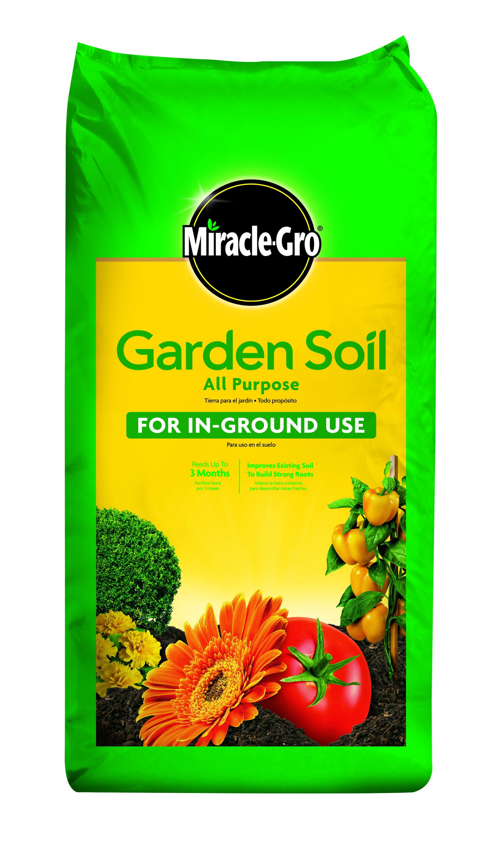 miracle-gro garden soil all purpose 2 cf - walmart