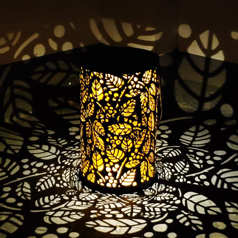 solar lantern, hanging lantern light garden outdoor,waterproof metal