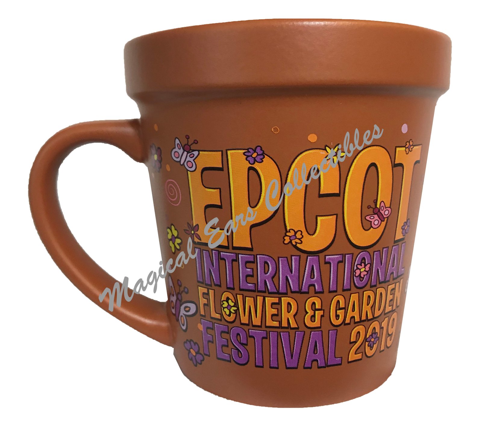 disney coffee mug - 2019 epcot flower and garden - figment passholder
