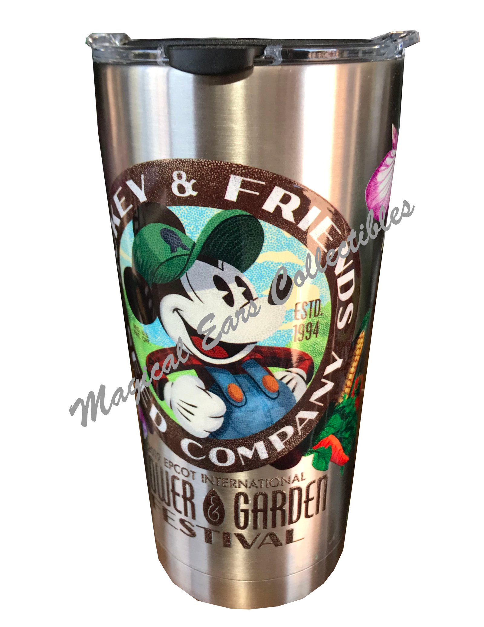 disney tervis tumbler - 2019 flower and garden - mickey mouse