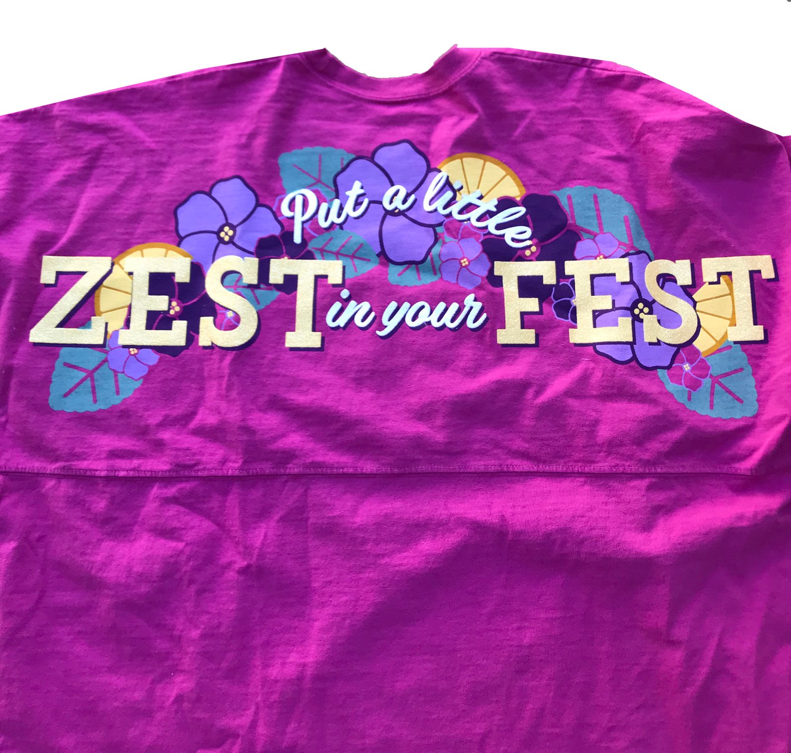 disney spirit jersey for adults - 2019 flower and garden - magenta