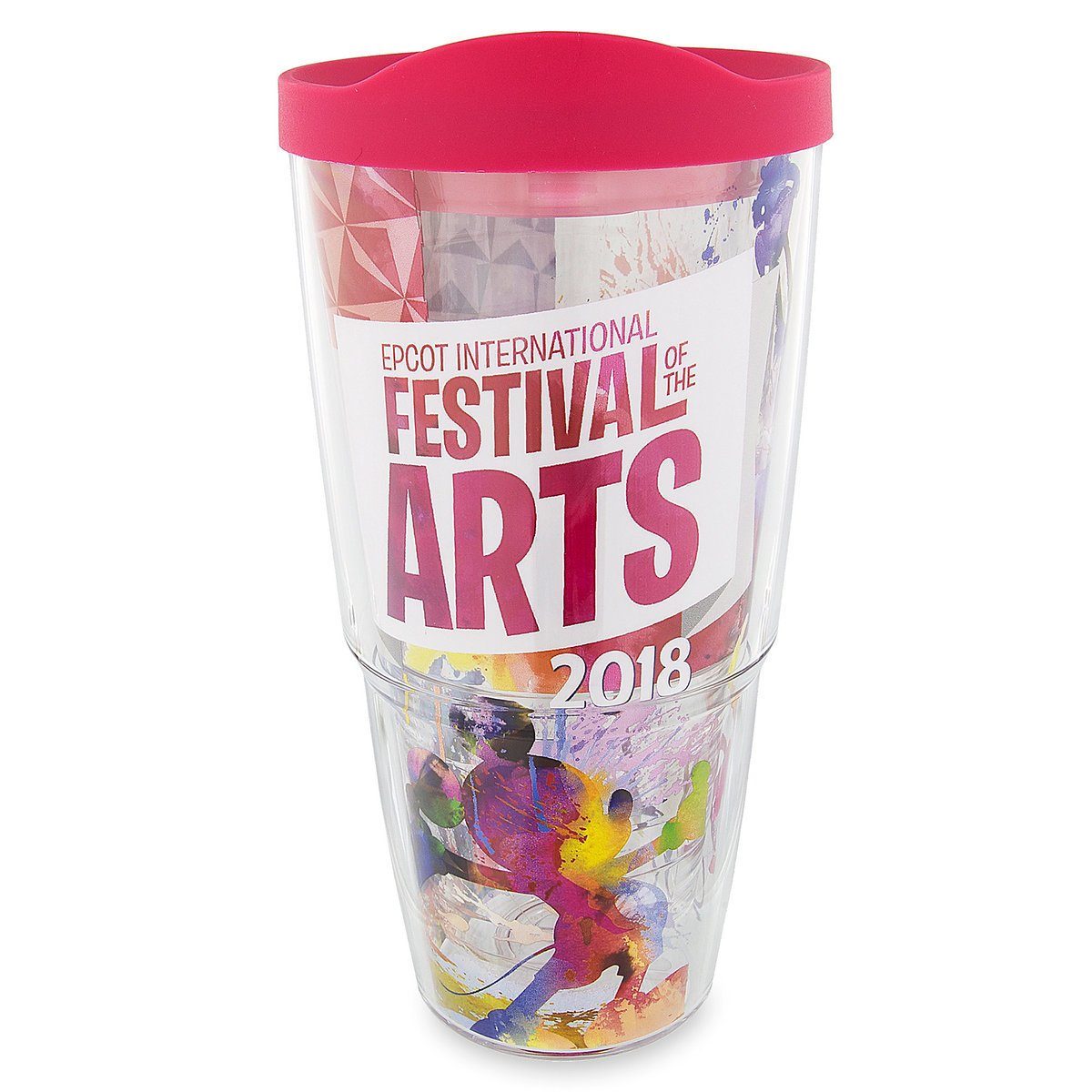disney tervis tumbler - epcot festival of the arts 2018