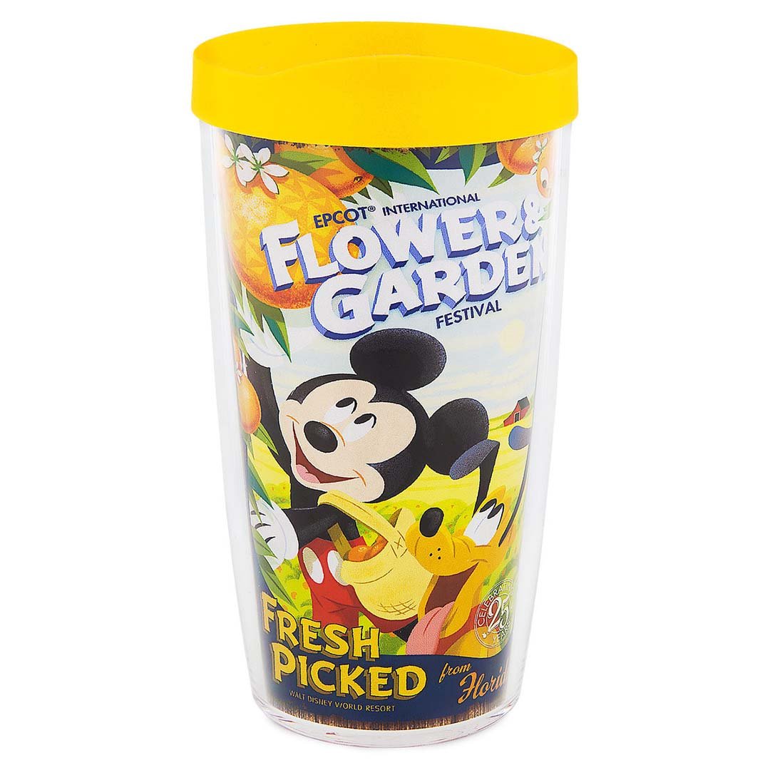 disney tervis tumbler - 2018 epcot flower and garden festival - mickey