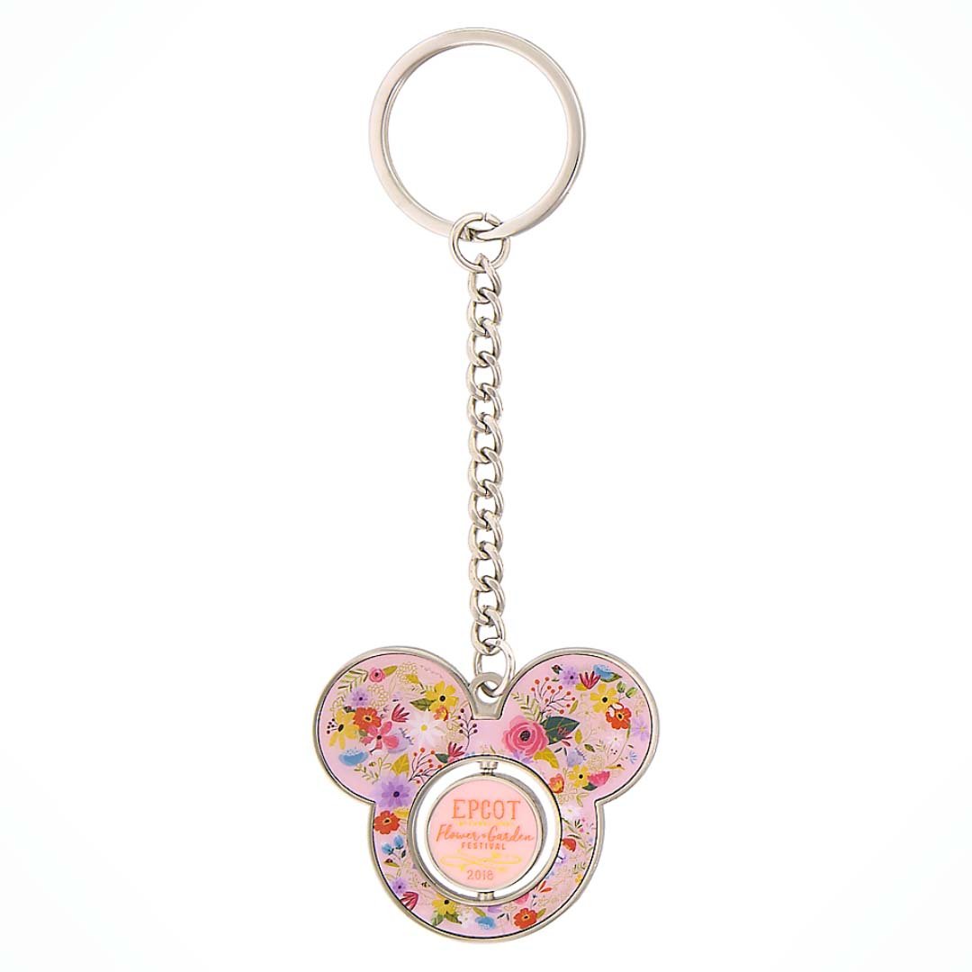 disney keychain - 2018 epcot flower and garden festival - mickey ears