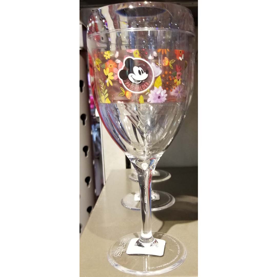 disney tervis wine glass - 2018 epcot flower and garden passholder