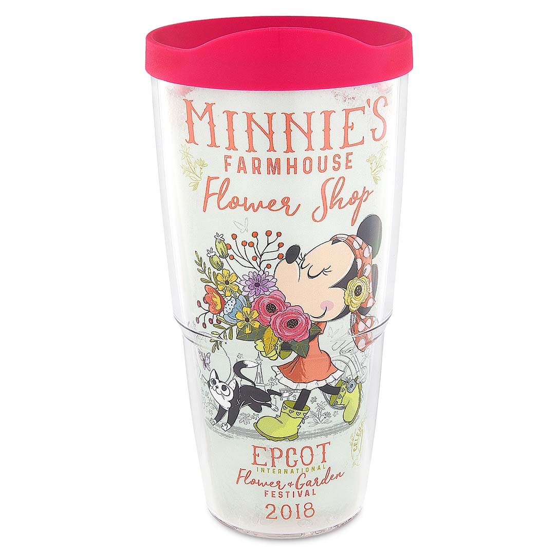 disney tervis tumbler - 2018 epcot flower and garden festival - minnie