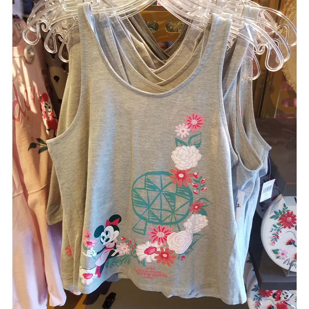disney ladies shirt - epcot flower and garden 2019 minnie blooms