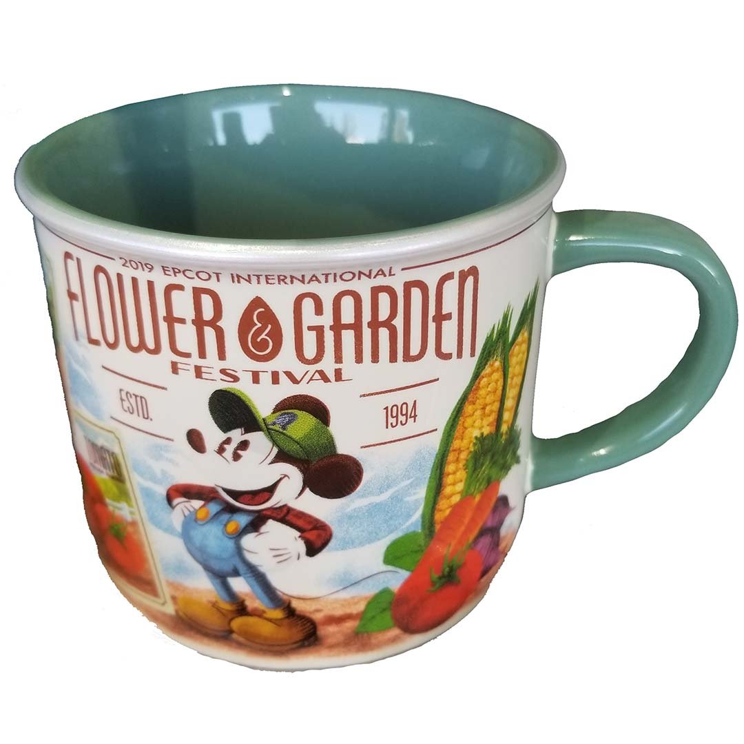 disney coffee mug - epcot flower and garden 2019 mickey's seed co.