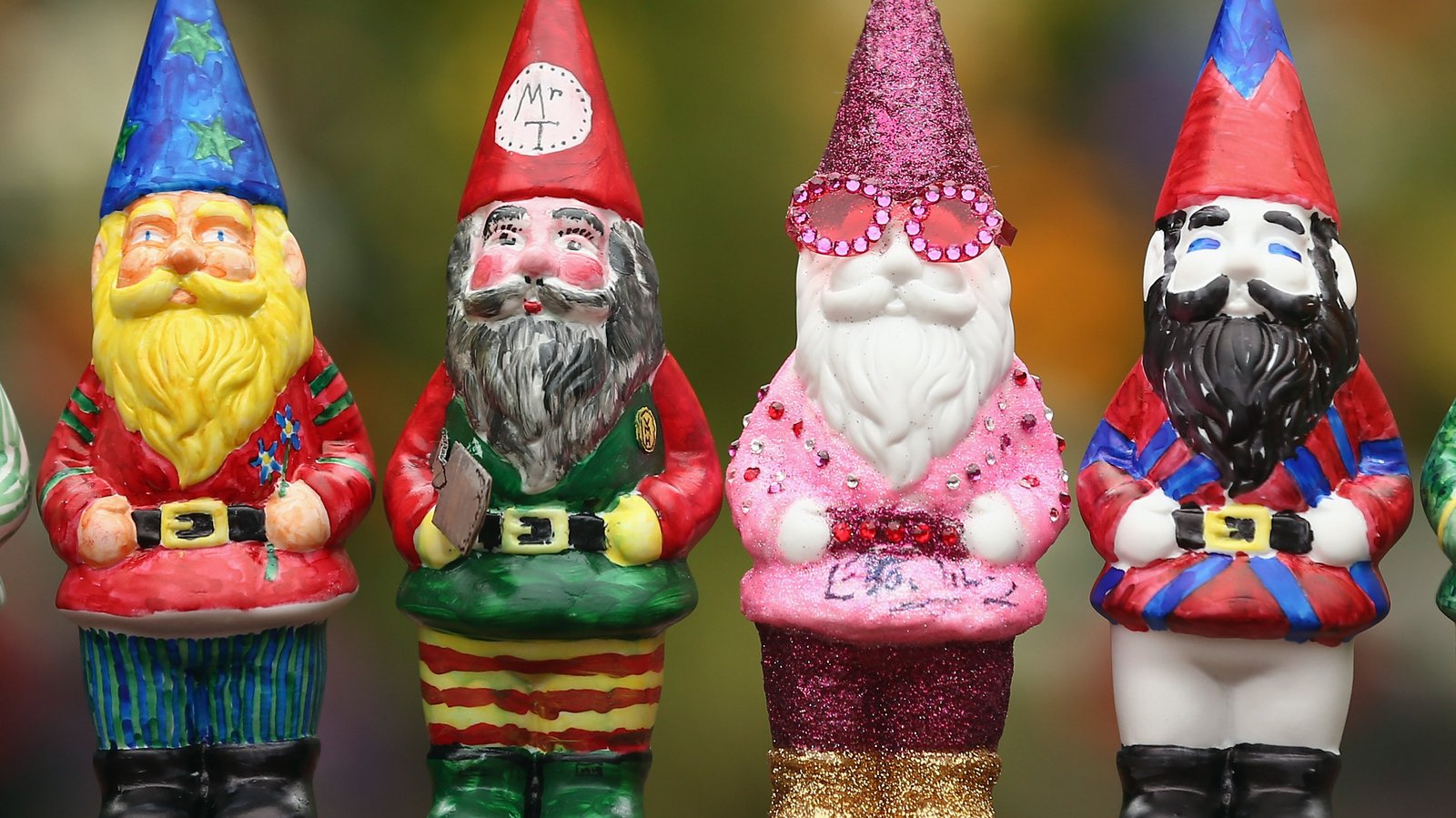 gnomes crash distinguished garden show in england : the two-way : npr