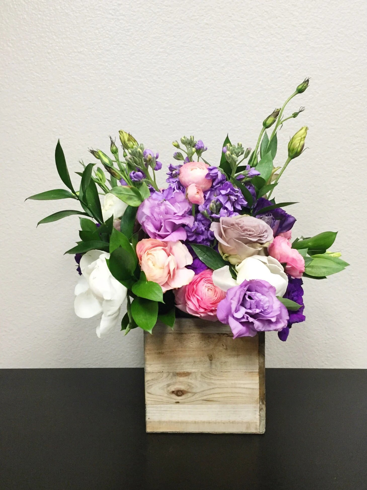beauty in a box by here come the blooms