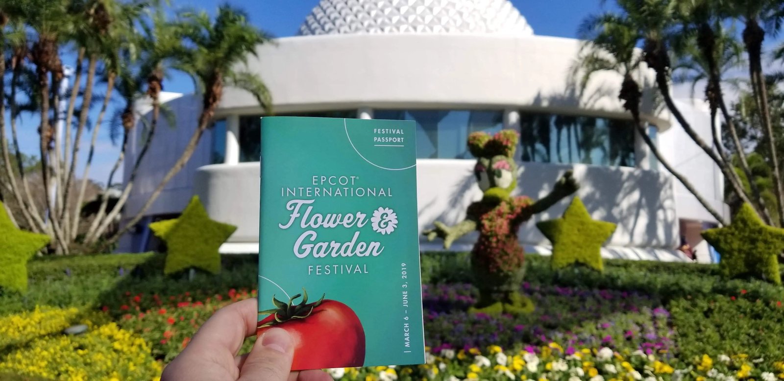 epcot flower and garden festival passport book 2019