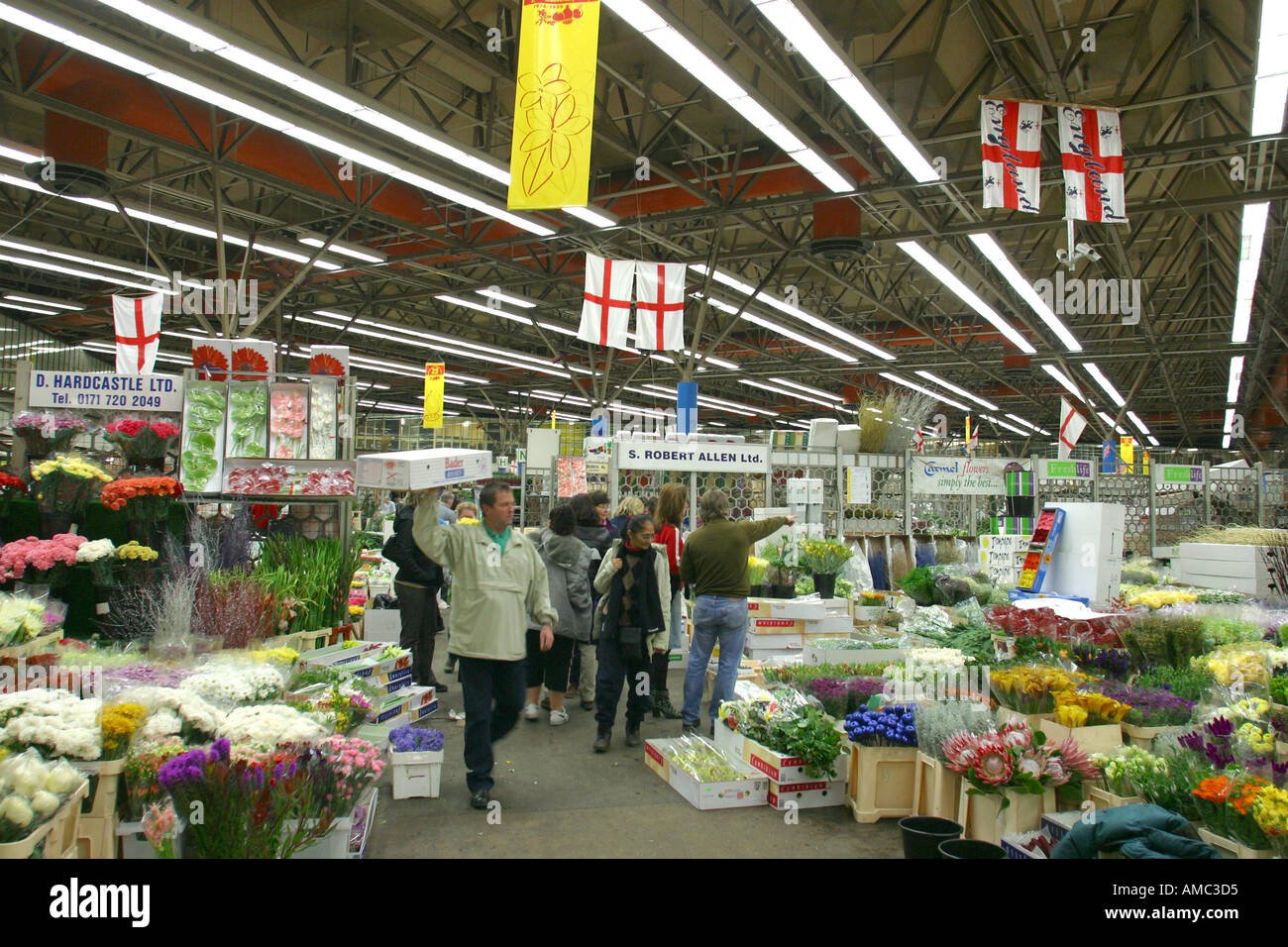 new covent garden flower market london stock photo: 1360852 - alamy