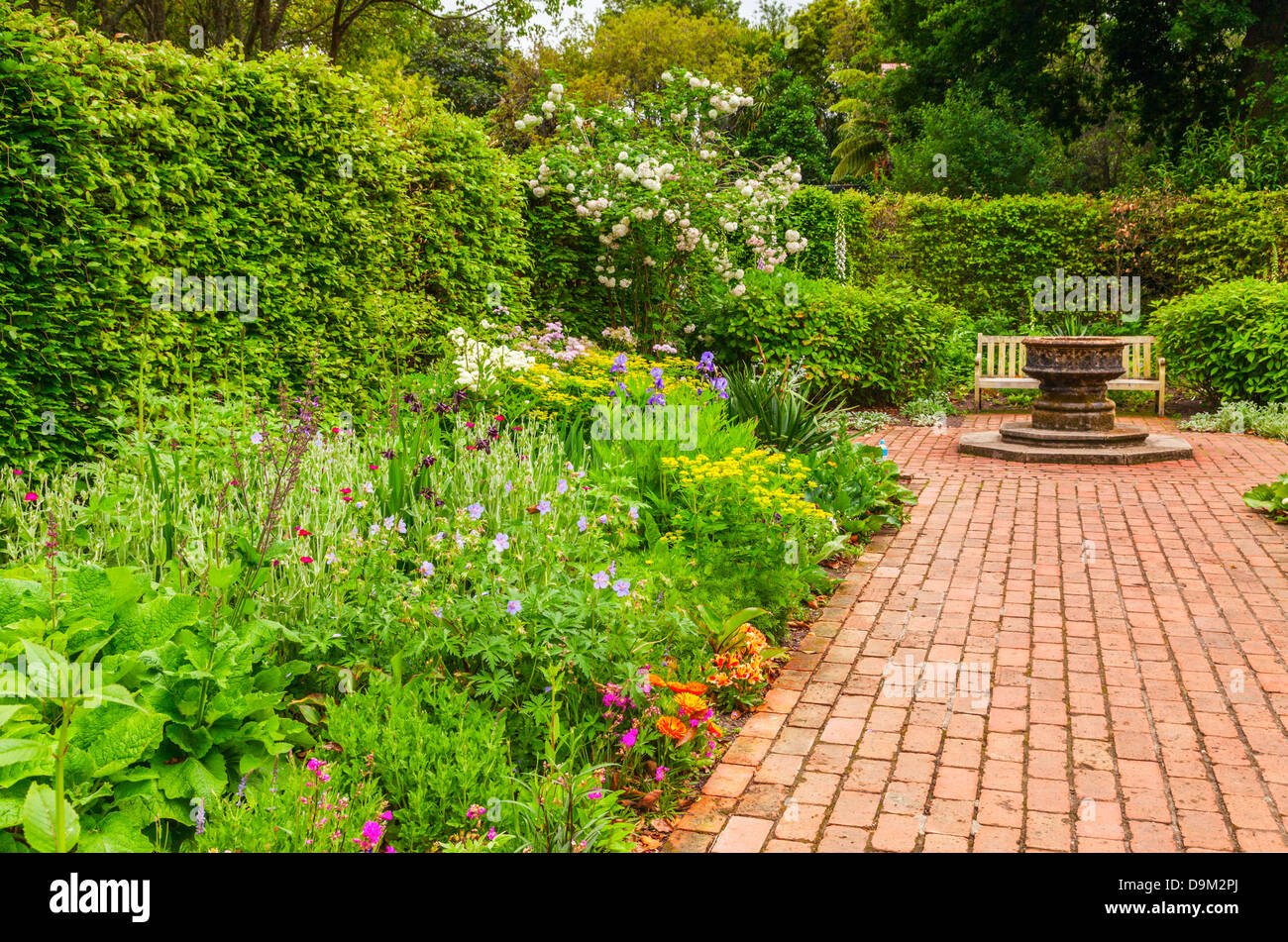 herbaceous border,english flower garden, hamilton gardens, hamilton
