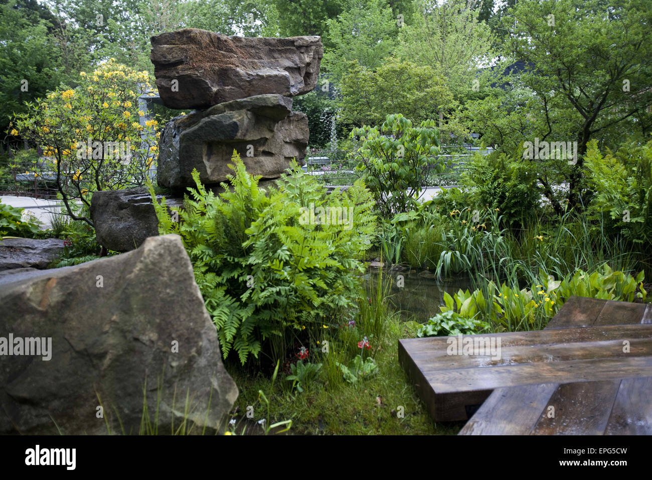 london, uk. 18th may, 2015. ''the laurent-perrier chatsworth garden