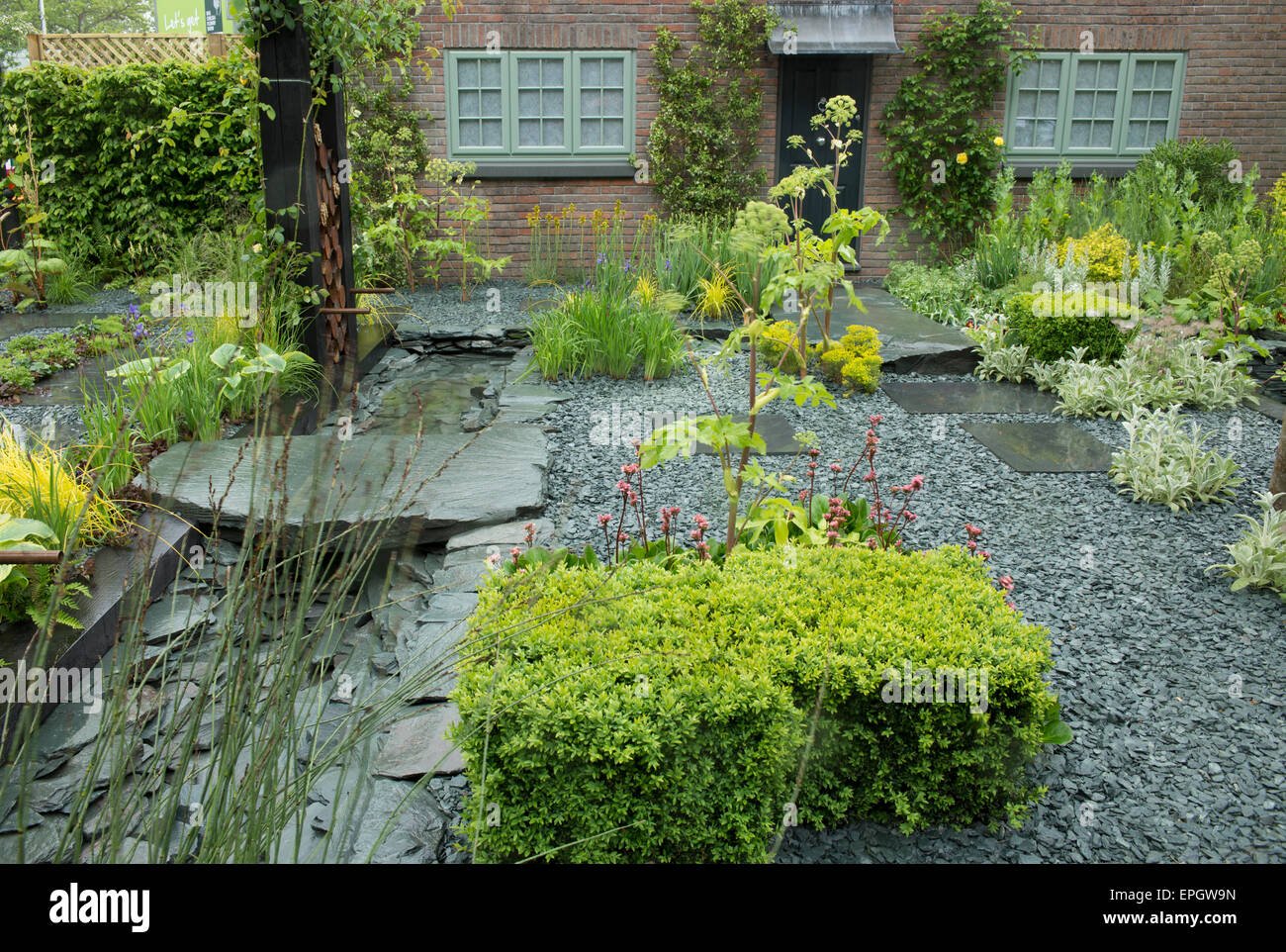 2015 rhs chelsea flower show press day, royal hospital chelsea stock