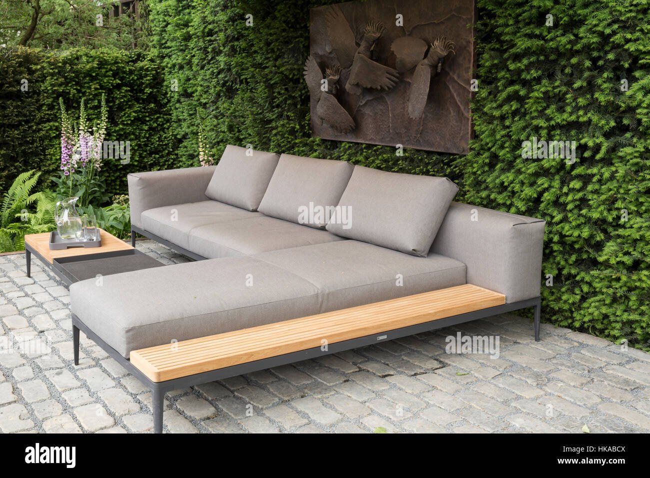 the husqvarna garden, chelsea flower show 2016, london uk designer