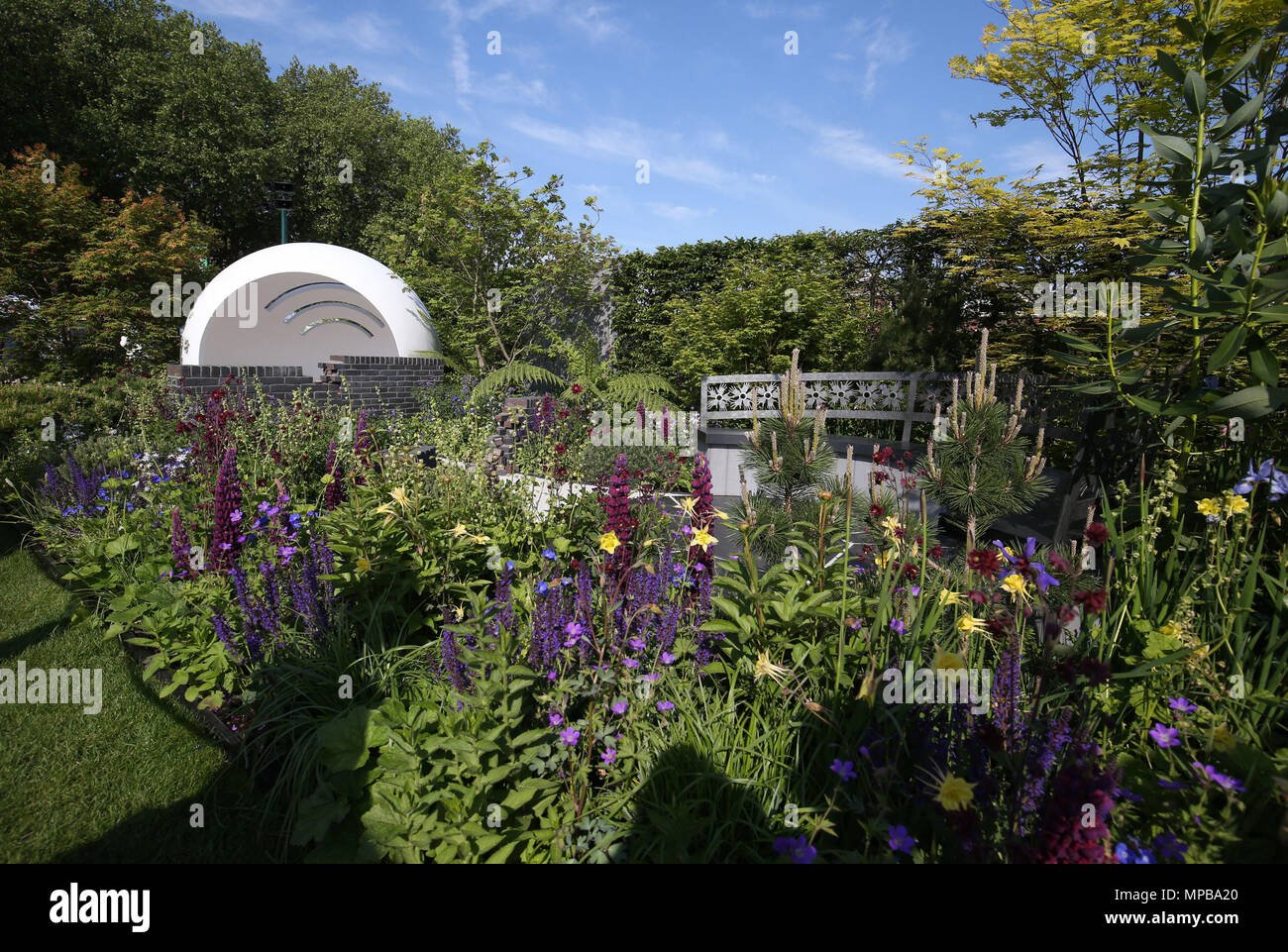 the cherub hiv garden: a life without walls at the rhs chelsea