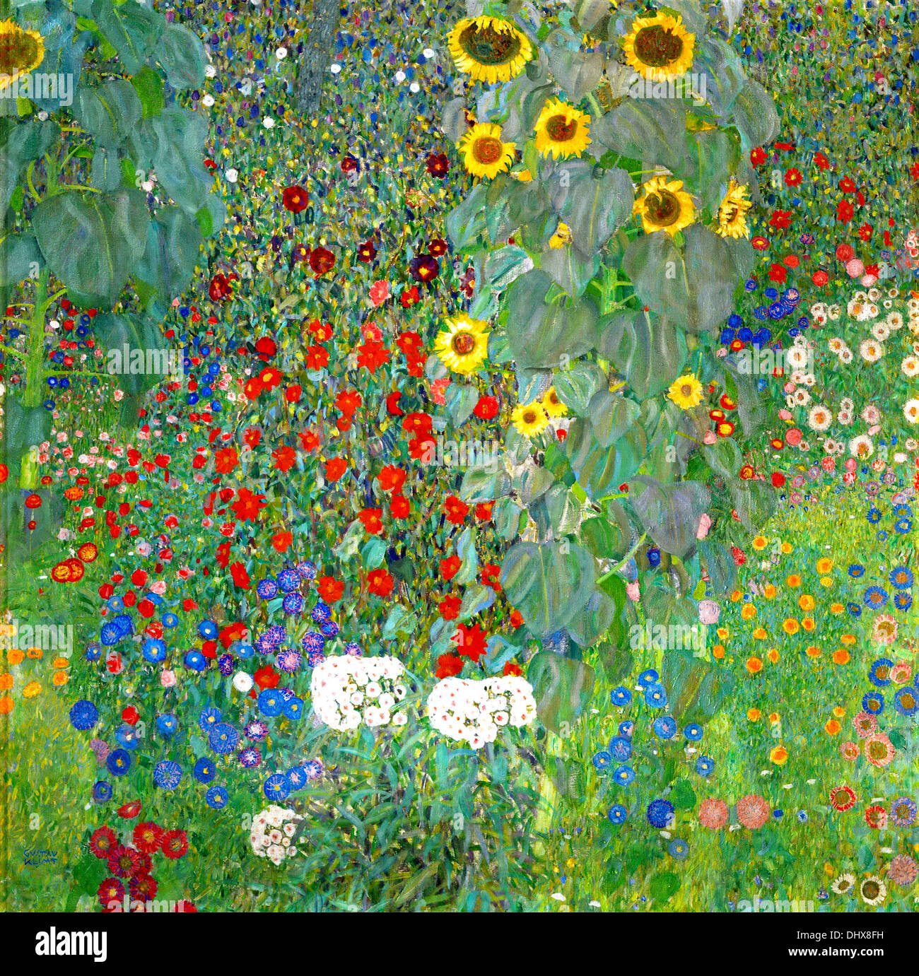klimt bauerngarten stockfotos & klimt bauerngarten bilder - alamy