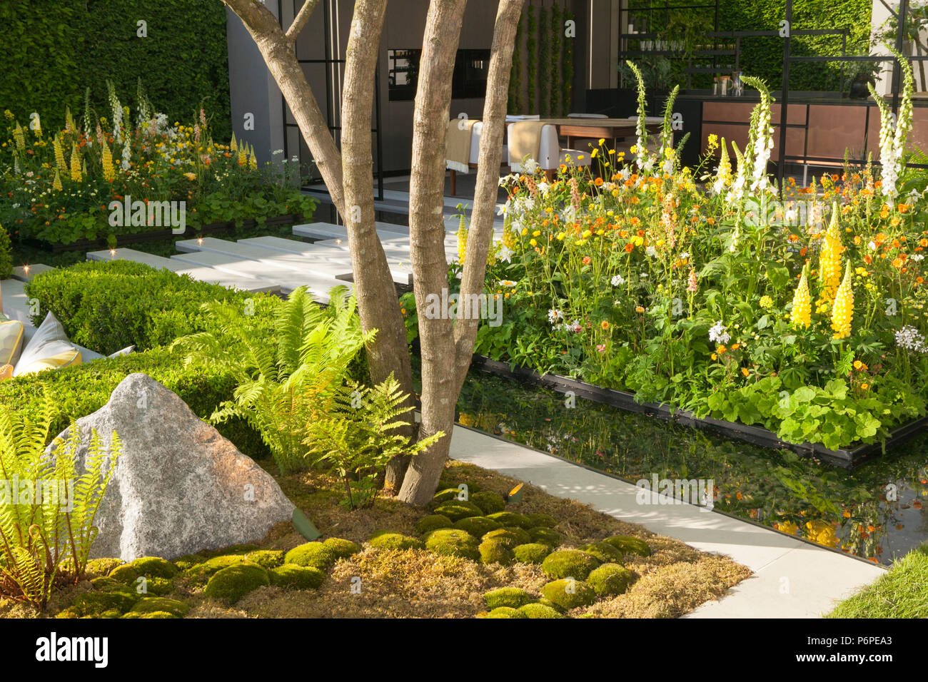 die lg eco-city landesgartenschau garten an der rhs chelsea flower
