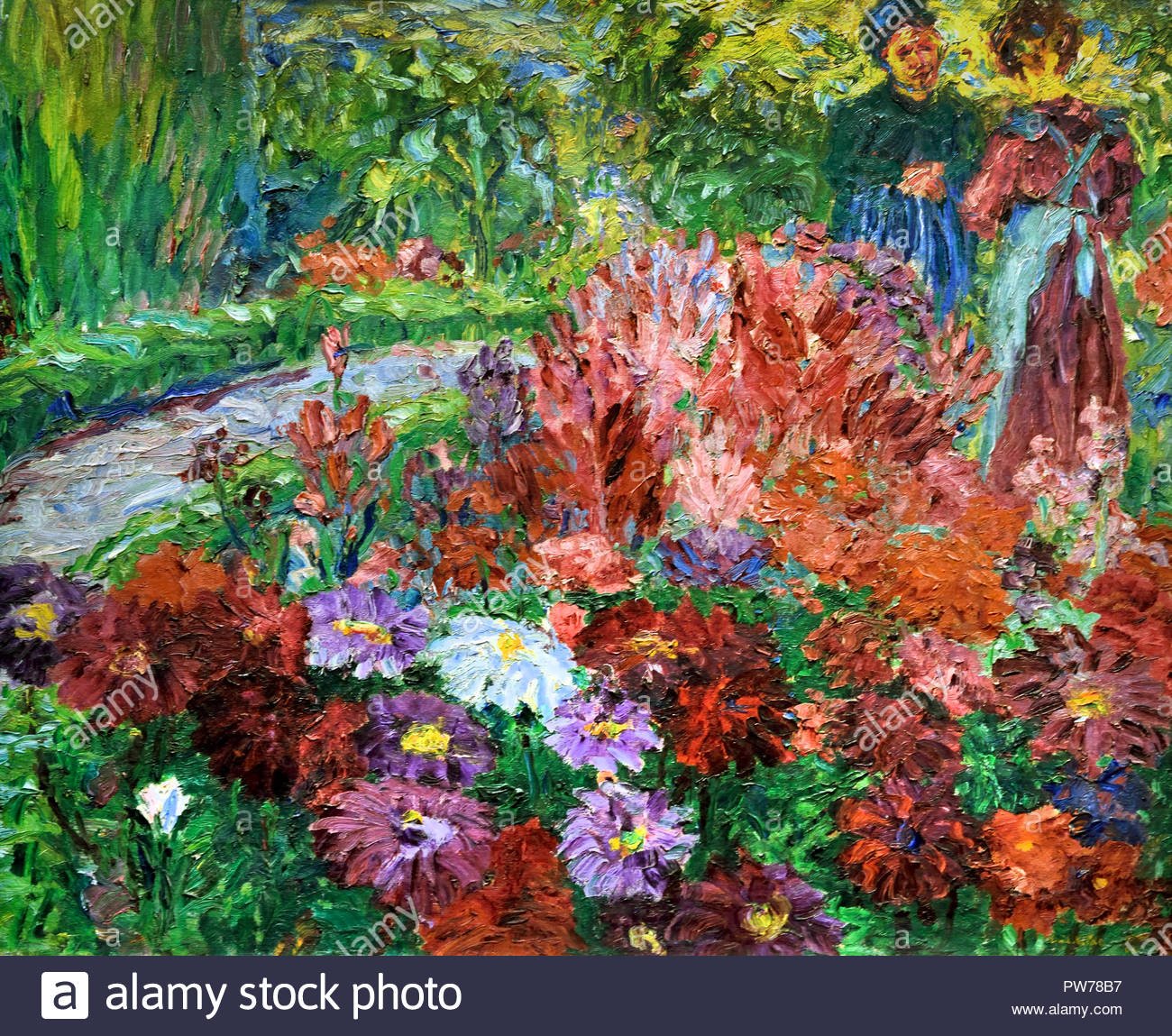 flower painting art stockfotos & flower painting art bilder - alamy