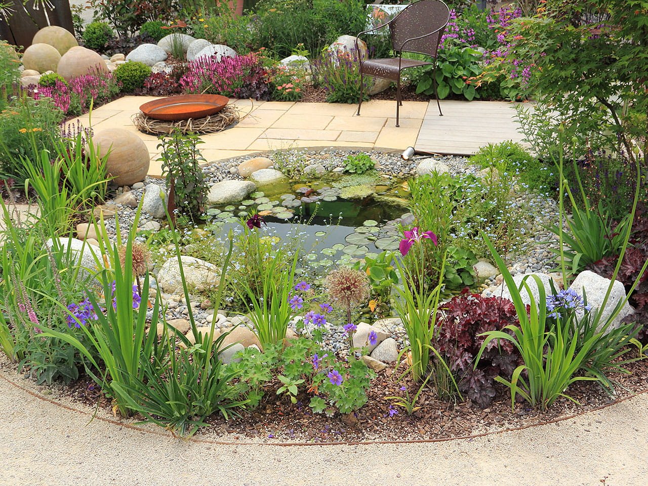 how to design and build a wildlife pond - saga