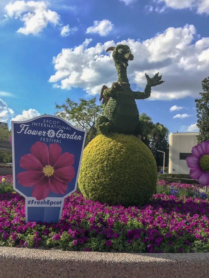 the 2019 epcot international flower and garden festival blooms to