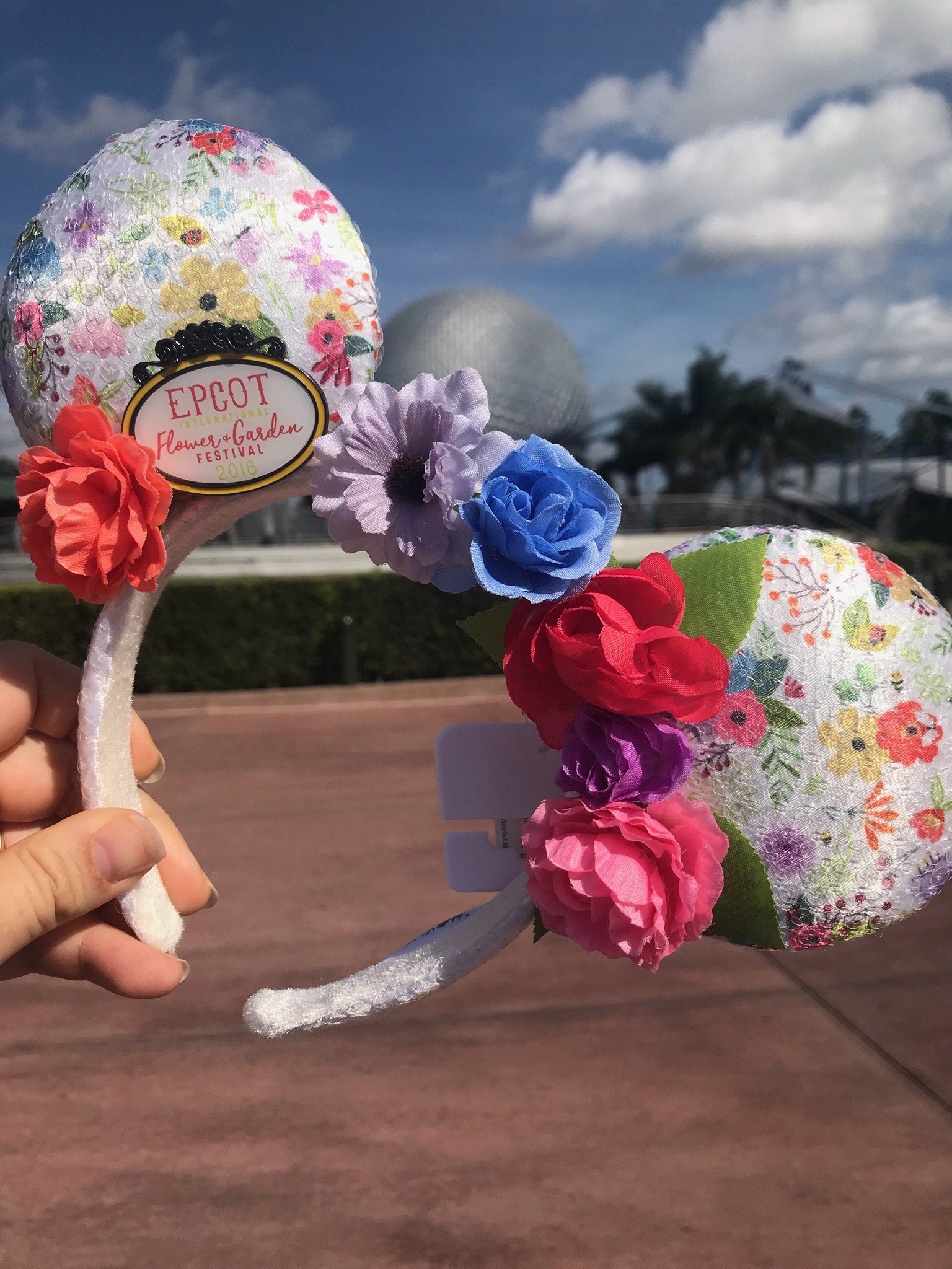 it may be a day late but the official epcot flower and garden