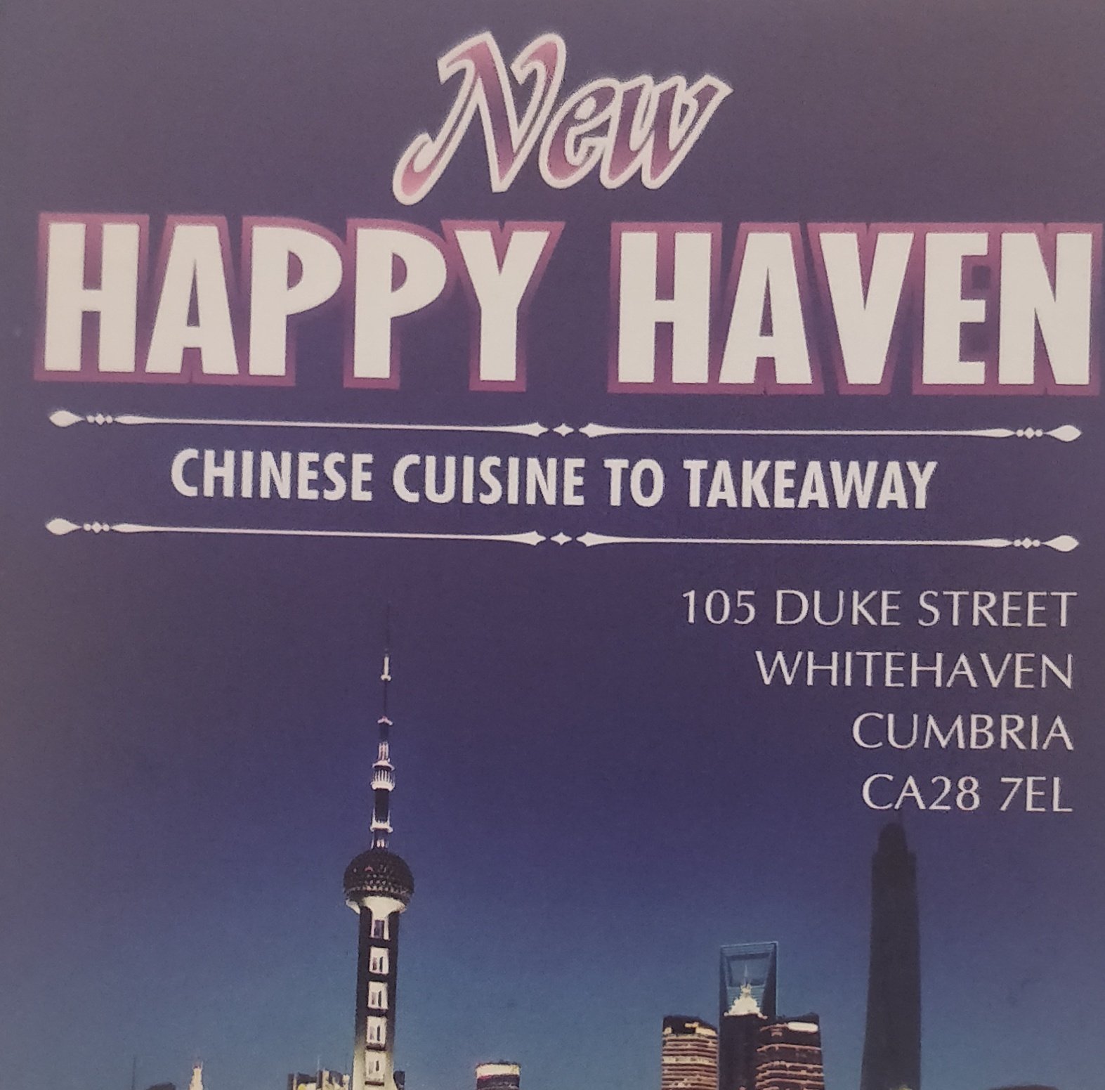 happy haven peking & chinese takeaway online menu
