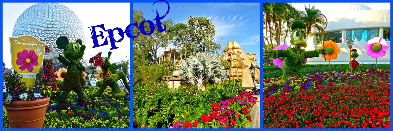 epcot flower and garden festival: 25th anniversary | funandfork